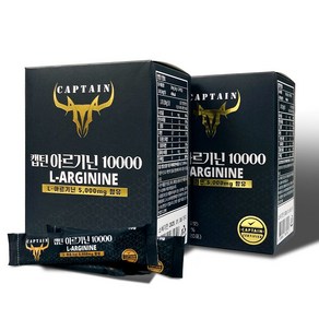 캡틴 아르기닌 10000 고함량 아르기닌 5000mg, 200g, 2개