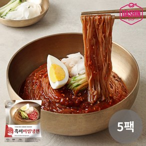 [다신샵] 성수동905 저염 흑미비빔냉면, 5개, 175g