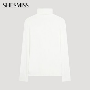 [쉬즈미스(SHESMISS)] [쉬즈미스] 슬림핏 골지 터틀넥 티셔츠_SSJTSO42510_IV
