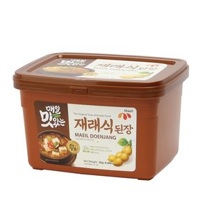 매일식품 전통메주와 청국장이 들어간 맛있는 재래식 된장 3kg x 1개