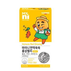 일동제약 마이니 면역 쑥쑥 홍삼젤리 망고맛 30p, 450g, 1개