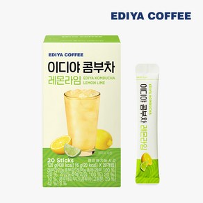 EDIYA 이디야커피 이디야 콤부차 레몬라임, 6g, 20개입, 1개