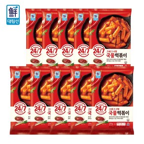 대림선 그때그시절 국물떡볶이 373g * 5팩, 10개