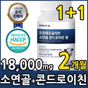 비에이치웰 프로테오글리칸 소연골 콘드로이친, 2개, 60정