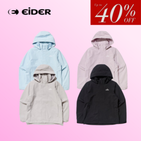 아이더 EIDER 여성 바람막이 간절기 POP 솔리드 방풍자켓 DWU23182