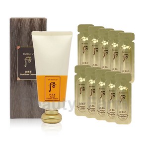 더후 공진향 폼 클렌져 180ml (+화현 클렌징 폼 10ml), 1개