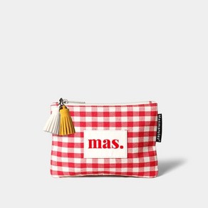 마스마룰즈 에코백 미니 Basic pouch _ 스프링 Red 천가방 파우치