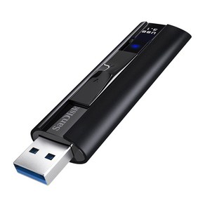 샌디스크 Exteme PRO USB 3.2 Gen1 솔리드 스테이트 플래시 드라이브 CZ880, 128GB, 1개