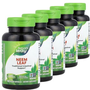 네이처스웨이 Neem Leaf 님리프 950MG 100정 비건캡슐 5개