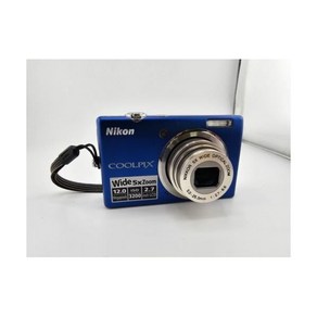 Nikon Coolpix S570 12.0MP 디지털 카메라 블루 테스트 무충전기, 1개