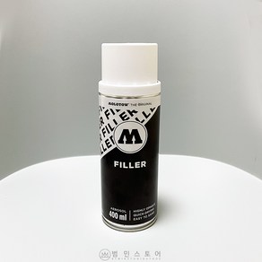 필러 FILLER 프라이머 [모든표면] / MOLOTOW 기초도색제 밑칠보조제 서페이서, 1개, 400ml