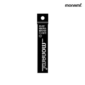 모나미 플립3 3색 다색 볼펜 리필심 0.5mm 흑색, 단품