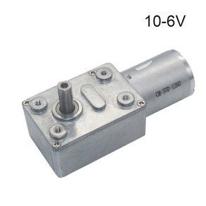 JGY370 미니 기어드 모터용 고토크 속도 감속기 6V/12V24V 2RPM ~ 375RPM, 10 30_01 6V, 10