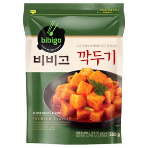 (냉장)씨제이제일제당 비비고 깍두기, 500g, 1개