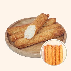 산아푸드 휴게소 간식 핫바 (옵션.01) 수제 오리지널 명품 어묵바, 1개, 400g