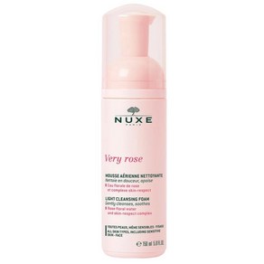 NUXE VERY ROSE Mousse Nettoyant NUXE 프랑스 정품 눅스 베리 로즈 클렌징 무스 150ml, 1개