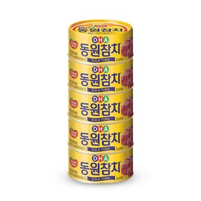 동원참치 DHA 250g x 5캔, 5개