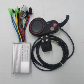 전기자전거 악세사리Ebike 전기 스쿠터용 LCD 디스플레이 엄지 있는 컨트롤러 36V 250W/350W [04] 36V 2... 1개, 36V 250W × 36V 250W