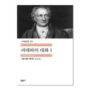 괴테와의 대화 1 - 민음사 세계문학전집 176, 단품