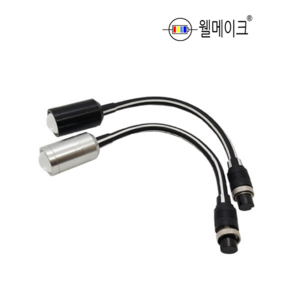 3W 채비등 작업등 볼락등 집어등 캠핑등 LED COB 타입, 16mm 2핀, 웜색, 실버