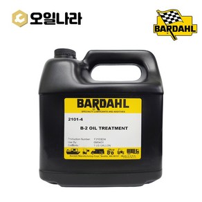 B-1 OIL SUPPLEMENT [오일나라] 바달 프리미엄 엔진오일 첨가제 3.78L, 1개