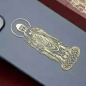 불교 부처님 휴대폰 스티커 띠별 수호신 부적 메탈스티커, 8.아미타불, 1개