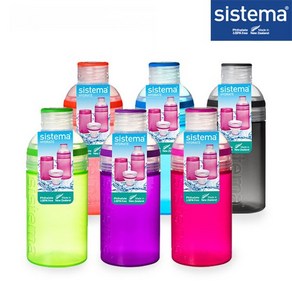 스크류 탑 트리오 물병 480ml 6colo, 6개