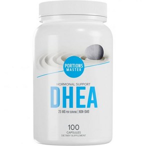 Potions Maste DHEA 캡슐 25mg 100ct 호르몬 지원, 1개