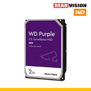 [웨스턴디지털] PURPLE HDD 2TB WD20PURZ 하드디스크