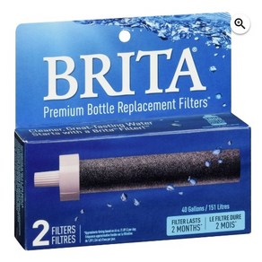 브리타 휴대용 정수기 물병 필터 Brita 텀블러 정수 물병 필터 세트