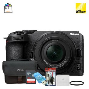 니콘정품 Z30 +16-50mm KIT +메모리 32GB+리더기+필터+크리닝+포켓융+가방 풀패키지(랜덤박스행사)-WSL