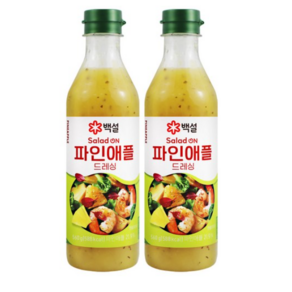 백설 파인애플 샐러드소스, 560g, 2개