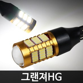 골드에디션 T15 58LED 후진등 그랜져 HG