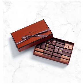 La Maison du Chocolat 라메종뒤쇼콜라 초콜릿박스 다크&밀크 초콜릿 24개, 1개