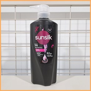 태국 썬실크(Sunsilk) 샴푸 블랙샤인 Black Shine, 370ml, 4개