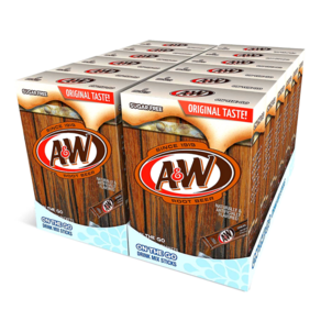 에이앤더블유 A&W 루트비어 드링크 ROOT BEER 6패킷 X 12박스, 2.5g, 72개