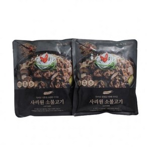 70년 전통의 사리원 소불고기 500g 3팩, 3개