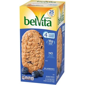 Belvita 브렉퍼스트 비스킷 블루베리 25개입, 1.25kg, 1개