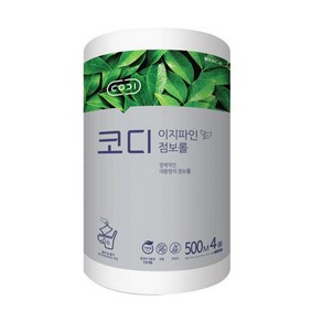 코디 이지파인 대용량 점보롤 화장지 500m