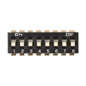 딥 스위치 8채널 DIP Type Switch 16Pin DM573, 1개