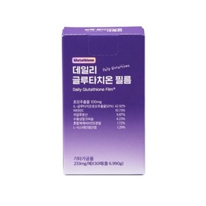 서울제약 데일리 글루타치온 필름 영양제 233mg 30매, 1개