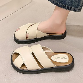 Modern Fashion 여성 발편한 뮬 슬리퍼 푹신한 쿠션 샌들