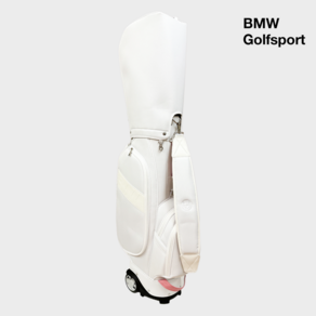 BMW 경량 바퀴형 골프백 남자 여자 휠 캐디백 남성 여성 트롤리백 AlpineWhite