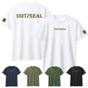 UDT SEAL 해군 특수전전단 멀티카모 남자 반팔 티셔츠 5종류