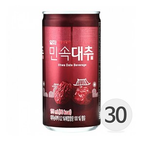 일화 민속대추 175ml x 30캔