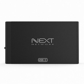 넥스트유 USB 3.1 Type C 외장하드케이스 NEXT-351TCU3, 1개