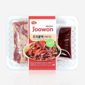 하림 주원산오리 오리불백 매운맛 400 g, 1개, 400g