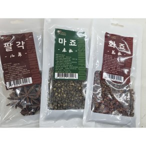 [신중국식품] 향신료 팔각(따료) . 마죠(청산초). 화죠 (산초)소포장, 마죠30g, 1개, 30g