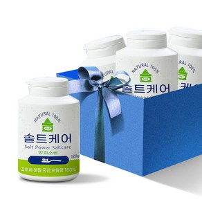 초미립자 천일염 양치소금 120g 소금치약 양치용소금