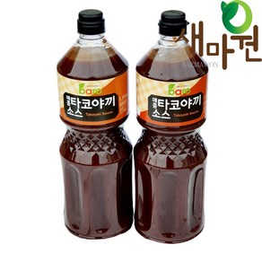 새마원 매콤 타코야끼소스 1.95kg 매운 타코야키